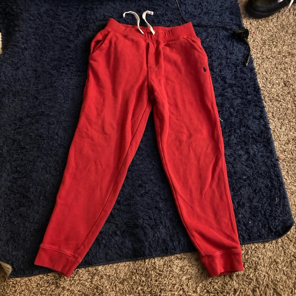 Polo by Ralph Lauren Red Kids Sweatpants